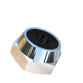 Allied Titanium 0000223,  4-40 UNC Titanium Hex Nylock Nut