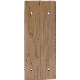 Ekena Millwork 3 1-2-Inch W by 7-Inch D by 9-Inch H Hamilton Traditional Bracket Rubber Wood
