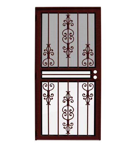 Estate Wineberry Recessed Mount Outswing Security Door