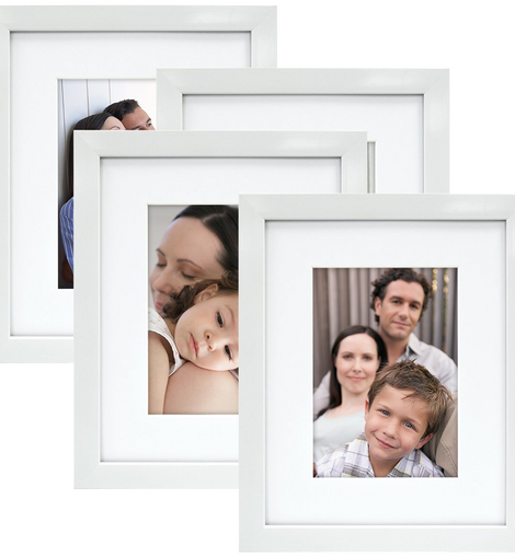 Mcs 8x10 Gallery Picture Frame Matted To Display 5x7 Pictures Glass Front