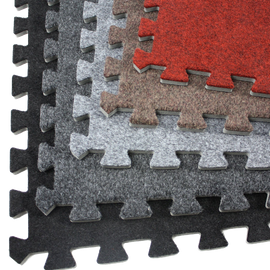Ncstores Eco Soft Carpet Foam Tiles Portable Trade Show Flooring