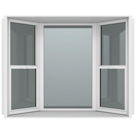 Series Bay Vinyl Window