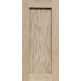 Unfinished Oak Shaker Cabinet Door by Kendor